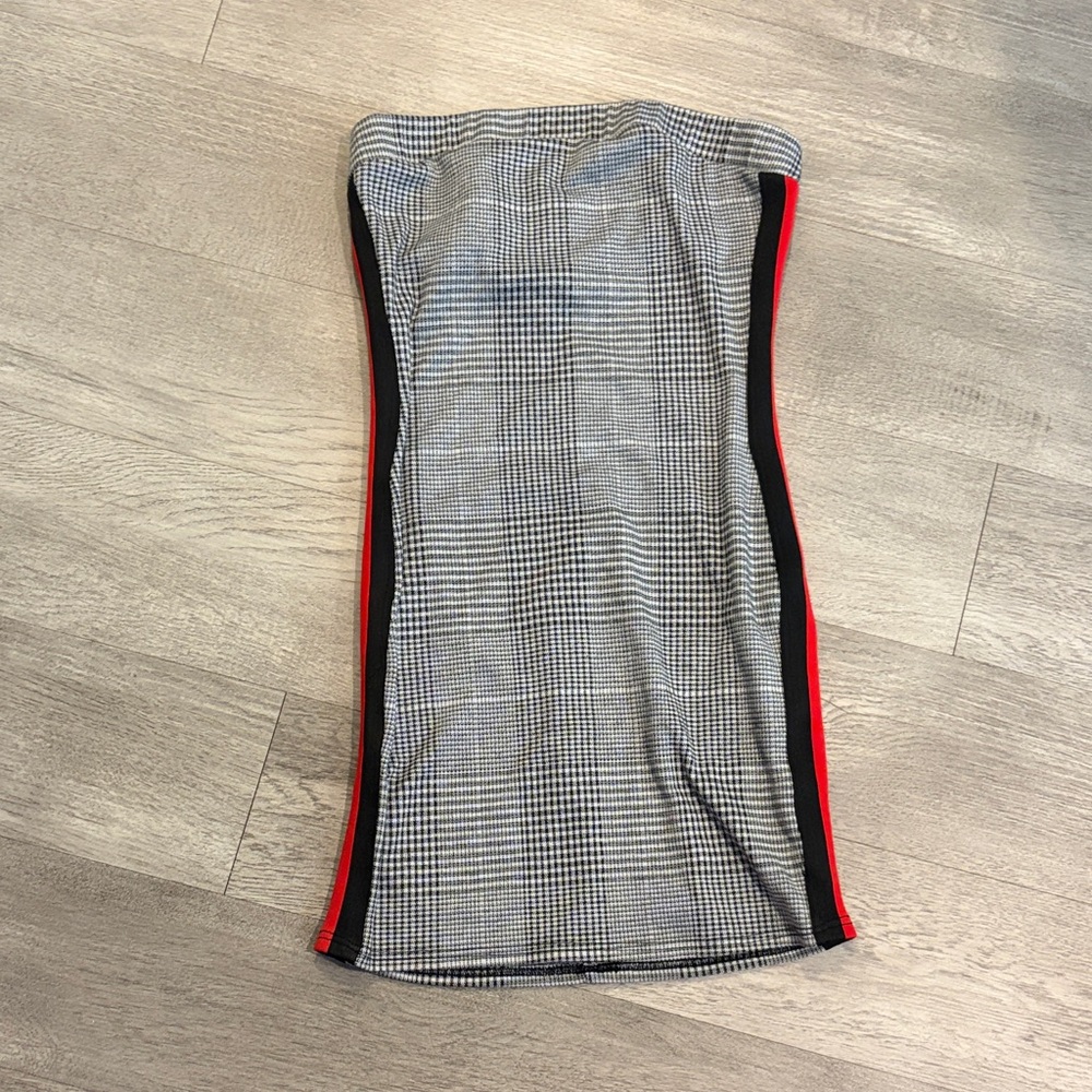 Rue21 Black and White Checkered dress